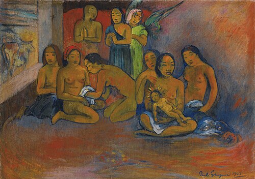 Nativité, 1902, Paul Gauguin