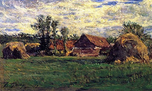 Haystacks, 1879, Paul Gauguin
