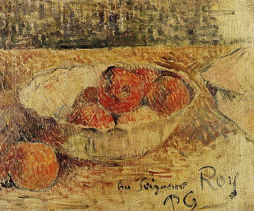 Fruit in a Bowl, 1886, Paul Gauguin
