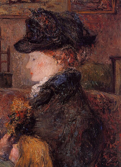 Portrait of a Woman (Ingeborg Thaulow), 1883, Paul Gauguin