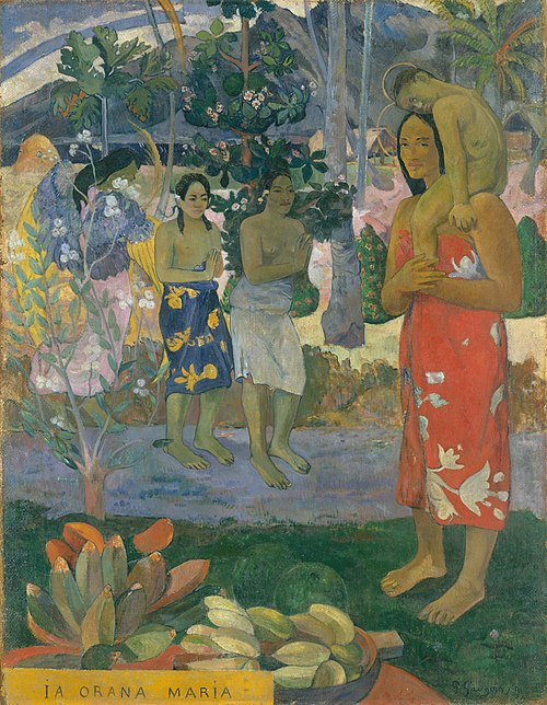 Ia Orana Maria, 1891, Paul Gauguin