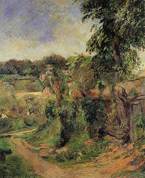 Paysage à Rouen, 1884, Paul Gauguin