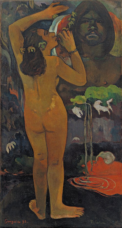 Hina Tefatou, 1893, Paul Gauguin