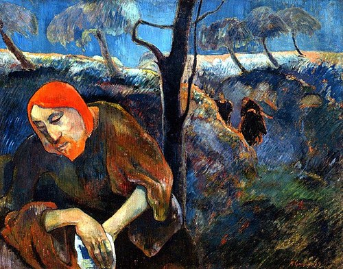 Le Christ au Jardin des Oliviers, 1889, Paul Gauguin