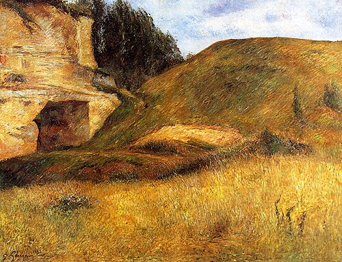 Carrière aux environs de Pontoise, 1882, Paul Gauguin