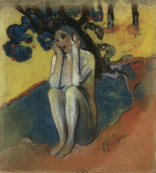 Ève bretonne, 1889, Paul Gauguin