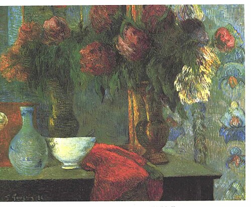 Le Bol blanc, 1886, Paul Gauguin
