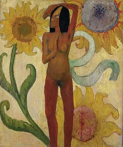 Caribbean Woman, 1889, Paul Gauguin