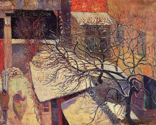 Paris in the Snow, 1894, Paul Gauguin