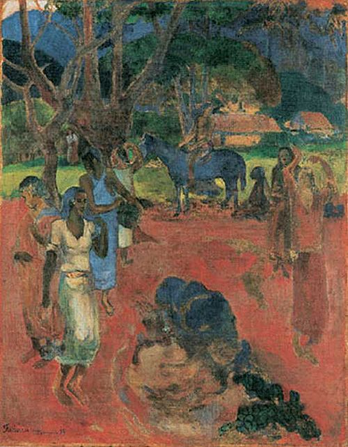 Le Réveil, 1898, Paul Gauguin