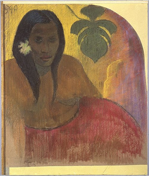 Tahitian Woman, 1894, Paul Gauguin