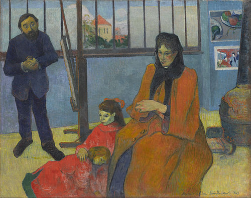 Schuffenecker's Studio, 1889, Paul Gauguin