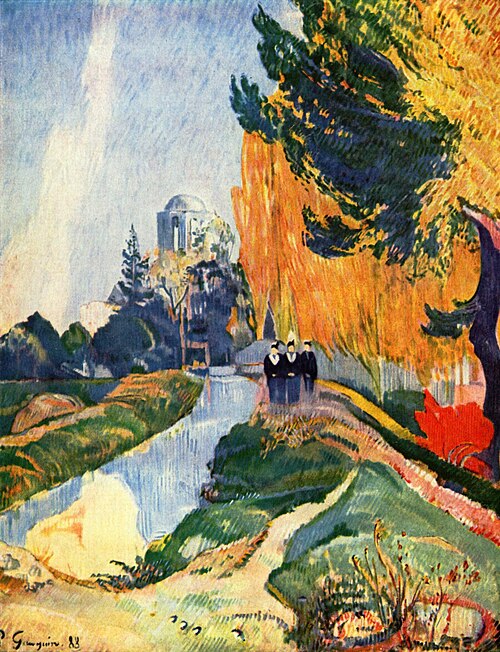 Les Alyscamps, 1888, Paul Gauguin