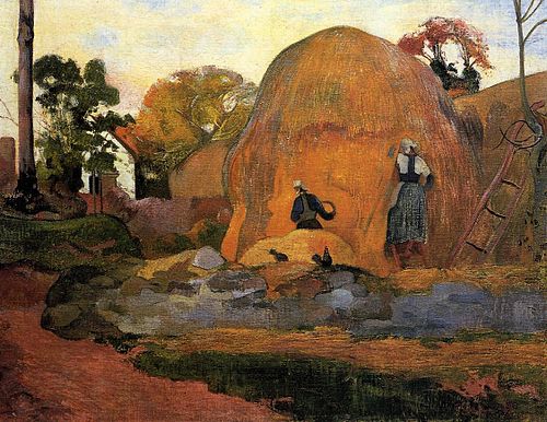 The Golden Harvest, 1889, Paul Gauguin