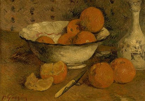 Still Life With Oranges, 1881, Paul Gauguin