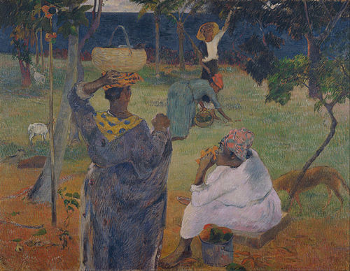 The Mango Trees, Martinique, 1887, Paul Gauguin