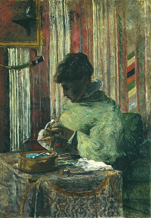 Mette Gauguin, 1880, Paul Gauguin