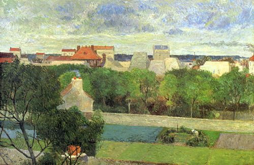 Les Maraîchers de Vaugirard, 1879, Paul Gauguin