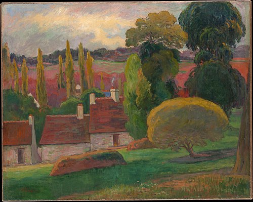 A Farm in Brittany, 1894, Paul Gauguin