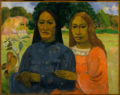Mother and daughter, 1901, Paul Gauguin
