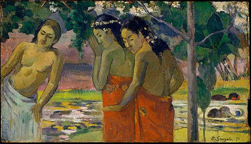 Three Tahitian Women, 1896, Paul Gauguin