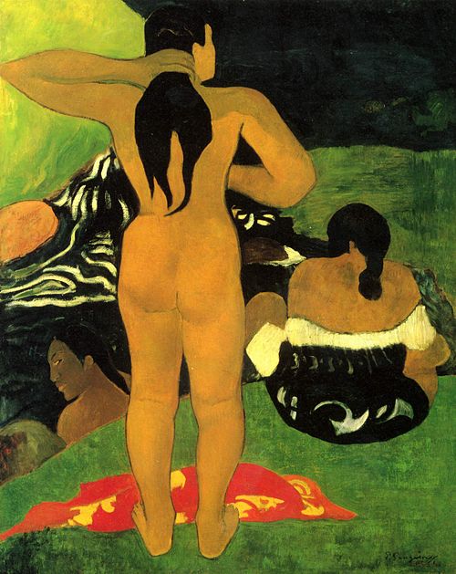 Tahitian Women Bathing, 1892, Paul Gauguin