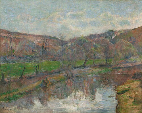 Brittany Landscape, 1888, Paul Gauguin