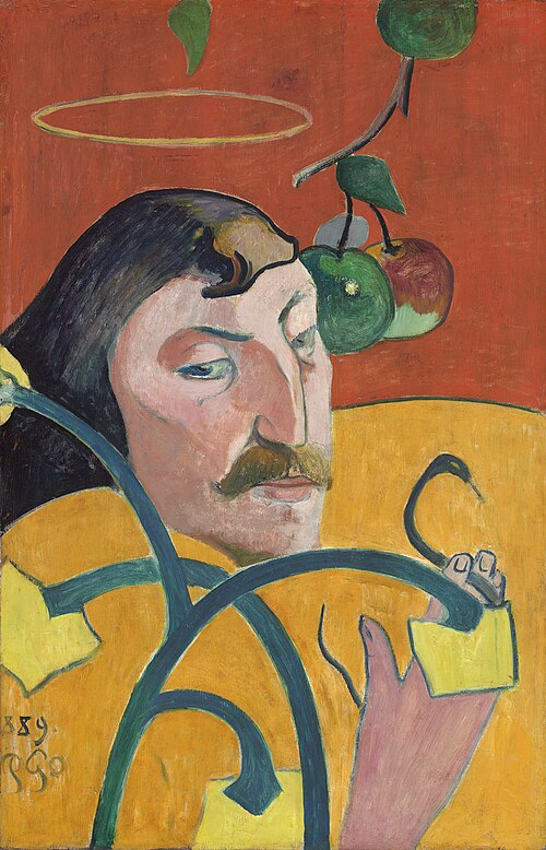 Self-Portrait, 1889, Paul Gauguin