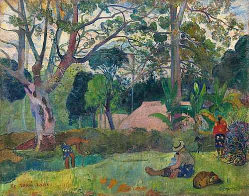 Le Grand arbre III, 1891, Paul Gauguin