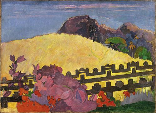 The Sacred Mountain (Parahi Te Marae), 1892, Paul Gauguin