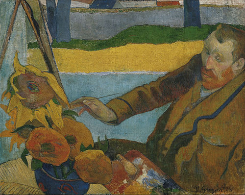The Painter of Sunflowers, 1888, Paul Gauguin