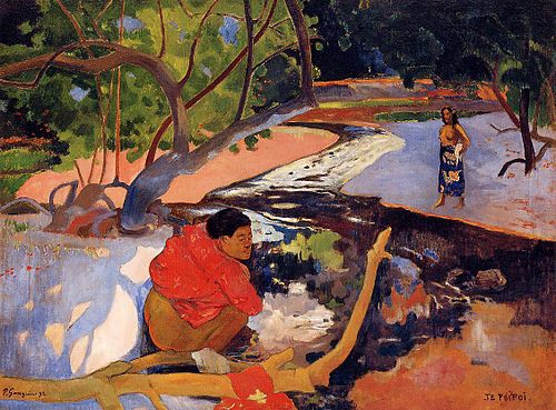 Te Poipoi, 1892, Paul Gauguin