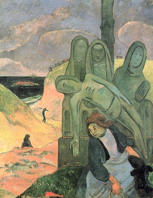 The Green Christ, 1889, Paul Gauguin