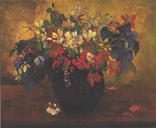 A Vase of Flowers, 1896, Paul Gauguin
