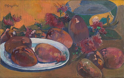 Still Life with Mangoes, 1890, Paul Gauguin