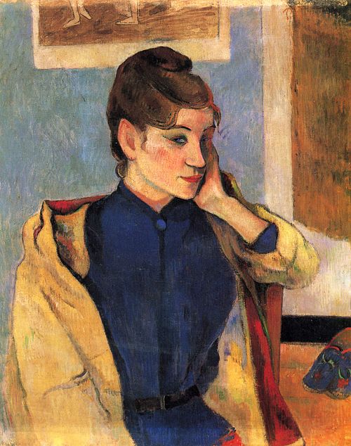 Portrait of Madeleine Bernard, 1888, Paul Gauguin
