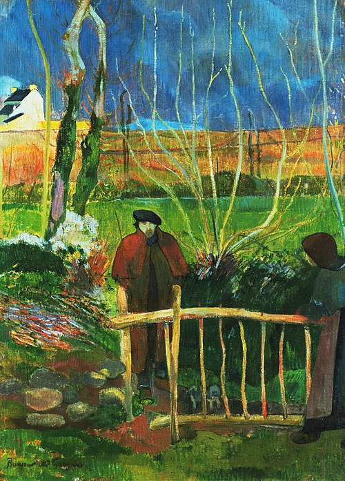 Bonjour Monsieur Gauguin, 1889, Paul Gauguin