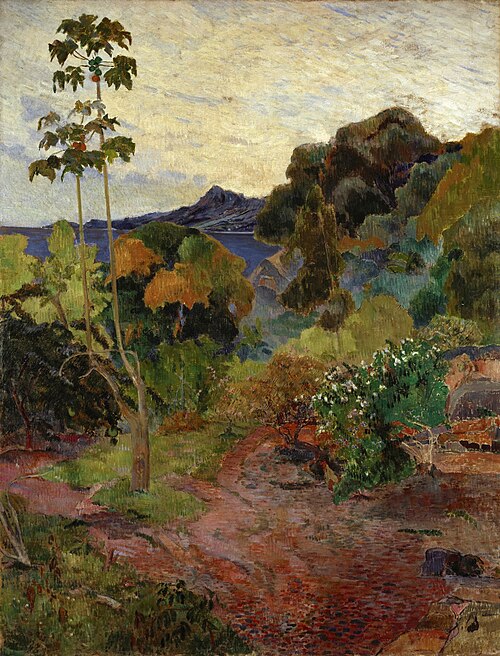 Martinique Landscape, 1887, Paul Gauguin