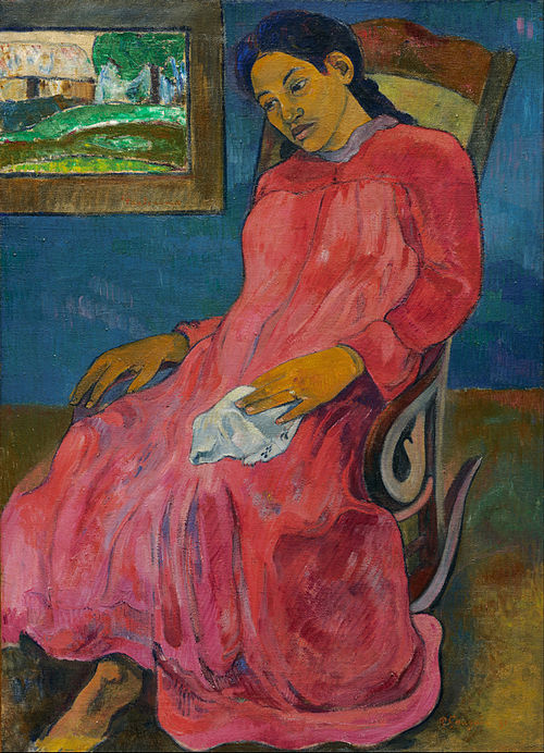 Rêverie, 1891, Paul Gauguin