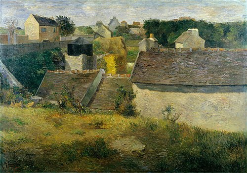 Les Maisons de Vaugirard, 1880, Paul Gauguin