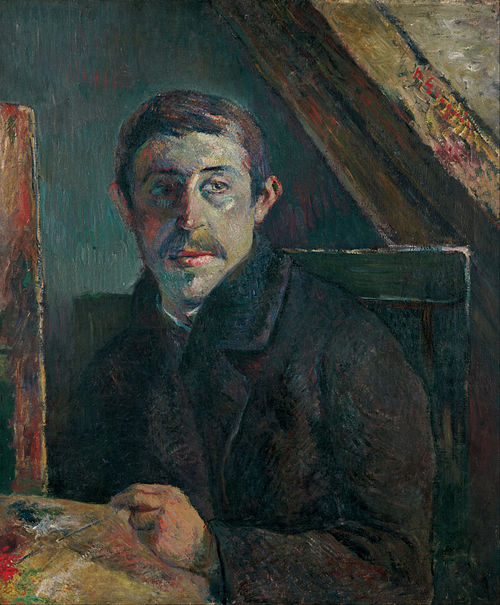 Gauguin devant son chevalet, 1885, Paul Gauguin