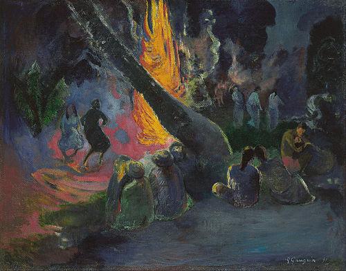Upa upa, La Danse de feu, 1891, Paul Gauguin