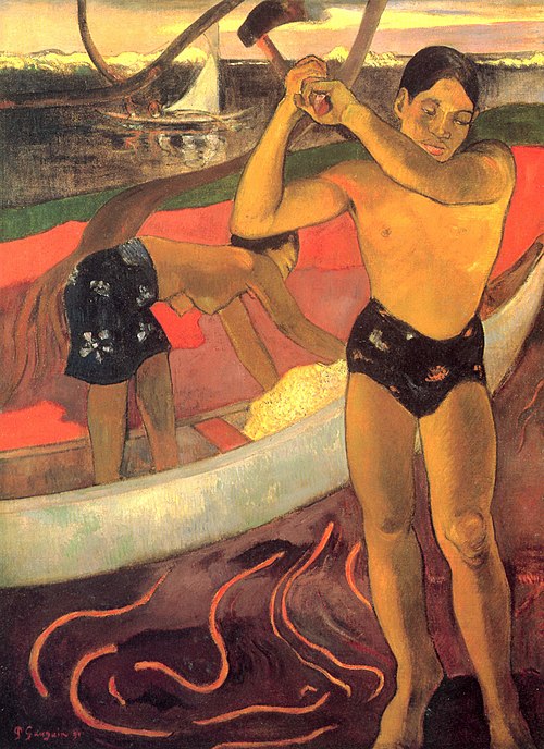 The Woodcutter, 1891, Paul Gauguin