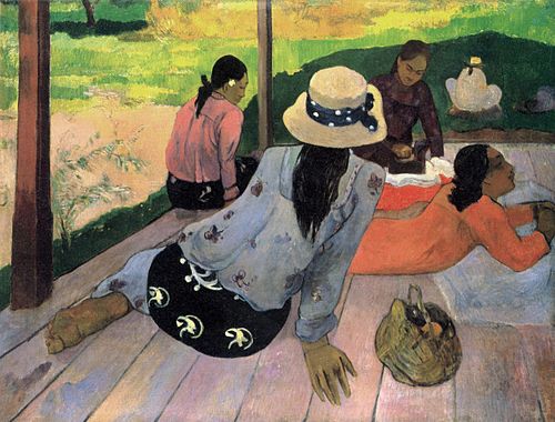 The Siesta, 1892, Paul Gauguin
