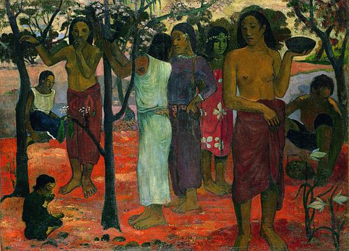 Nave Nave Mahana, 1896, Paul Gauguin
