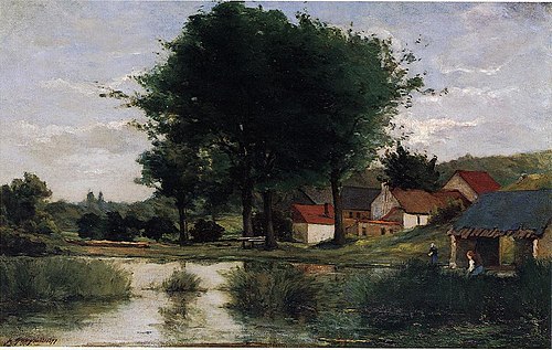 Autumn Landscape, 1877, Paul Gauguin