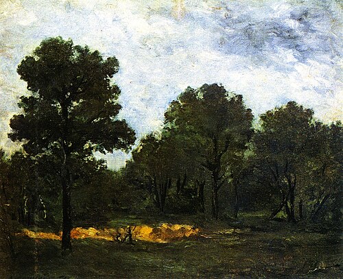 Clearing II, 1874, Paul Gauguin