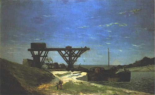 The Seine in Paris, 1875, Paul Gauguin
