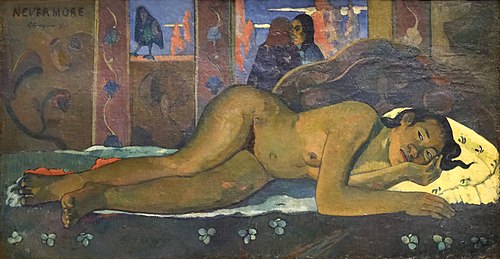 Nevermore, 1897, Paul Gauguin