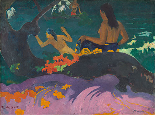 Fatata te Miti, 1892, Paul Gauguin
